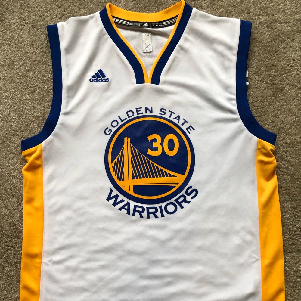 Adidas Golden State Warriors Curry Replica Jersey